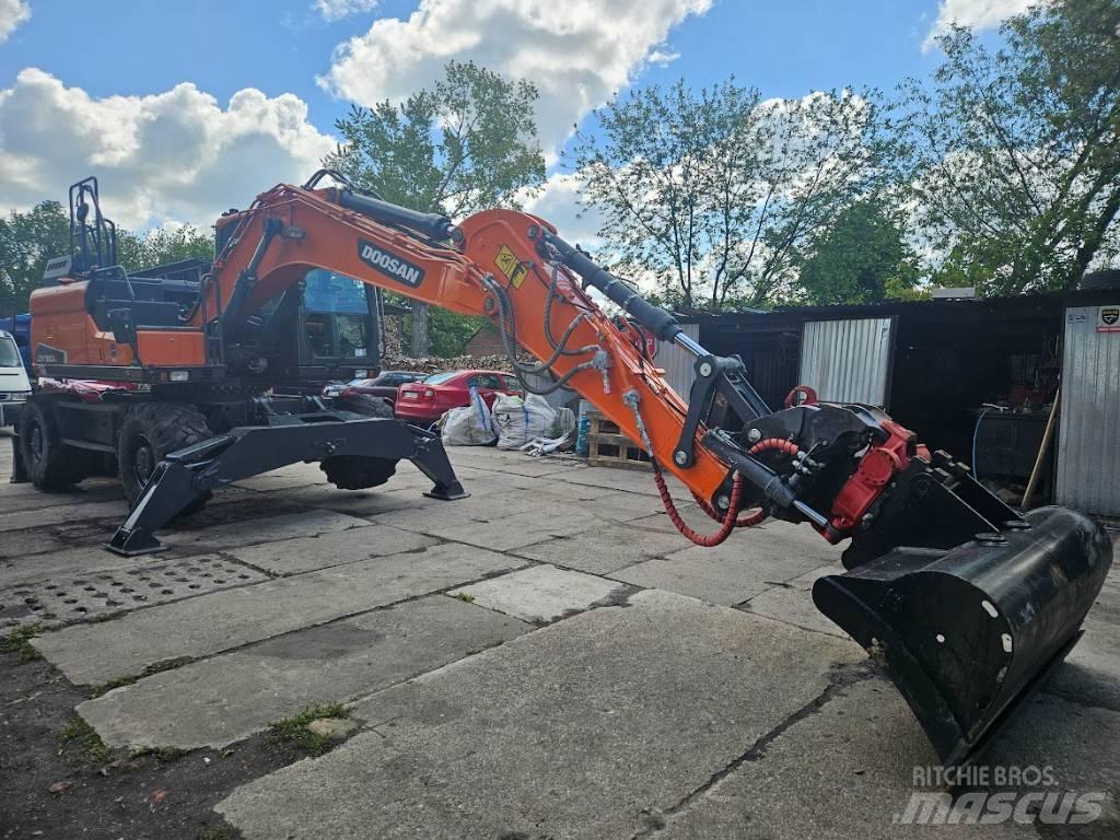 Doosan DX 160 W Hjulgravere