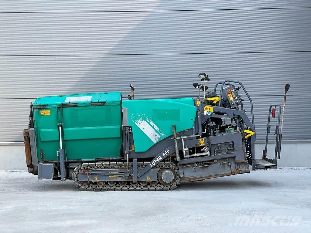Vögele SUPER 800 Asfaltutleggere
