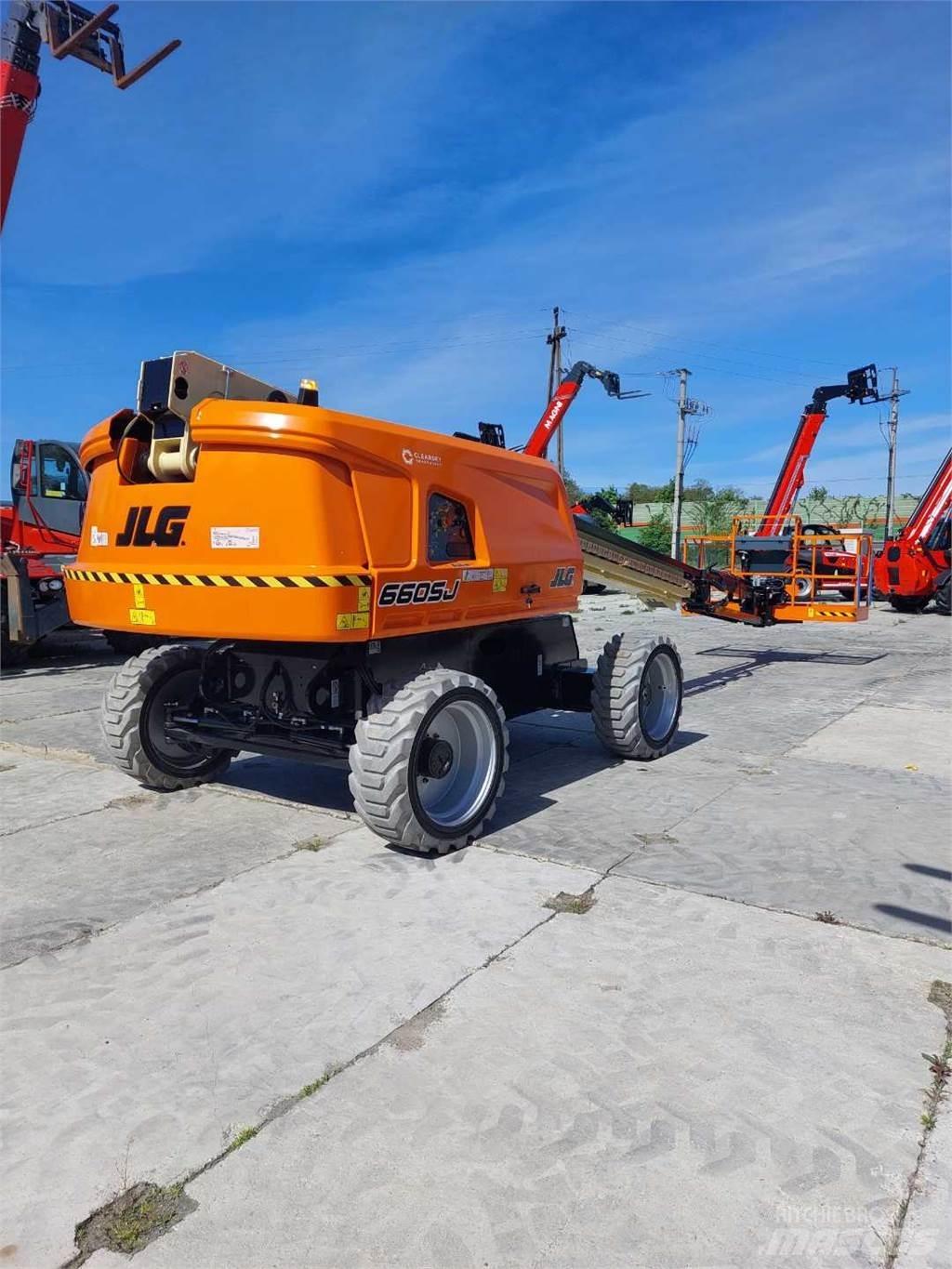 JLG 660SJ Teleskop bomlifter