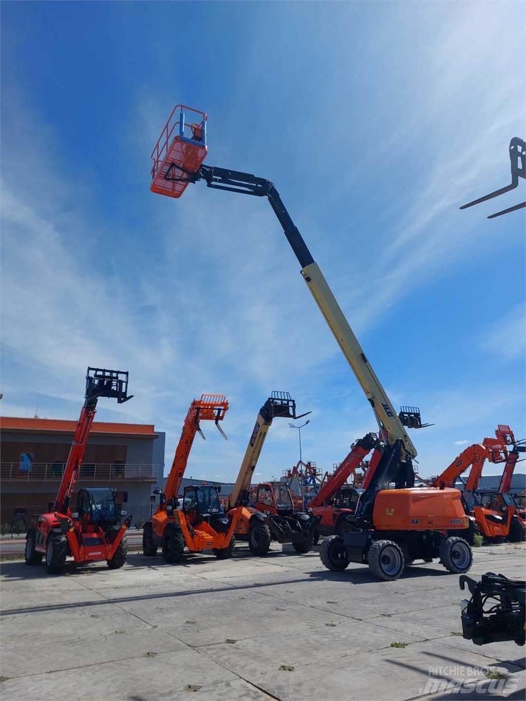 JLG 660SJ Teleskop bomlifter
