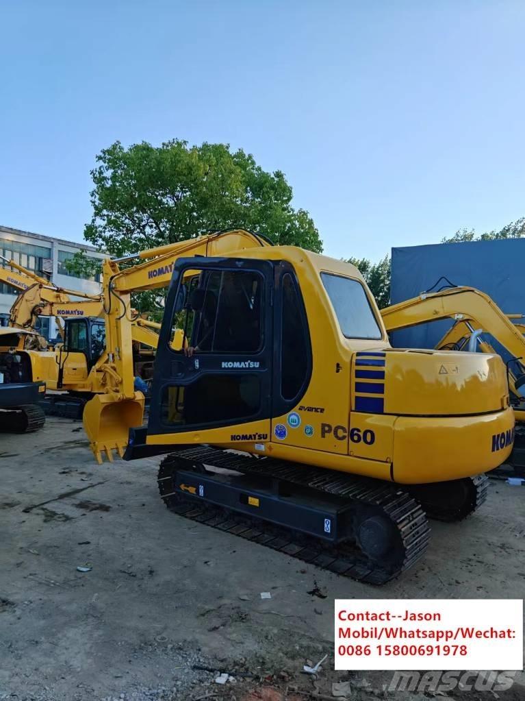 Komatsu PC 60 Minigravere <7t