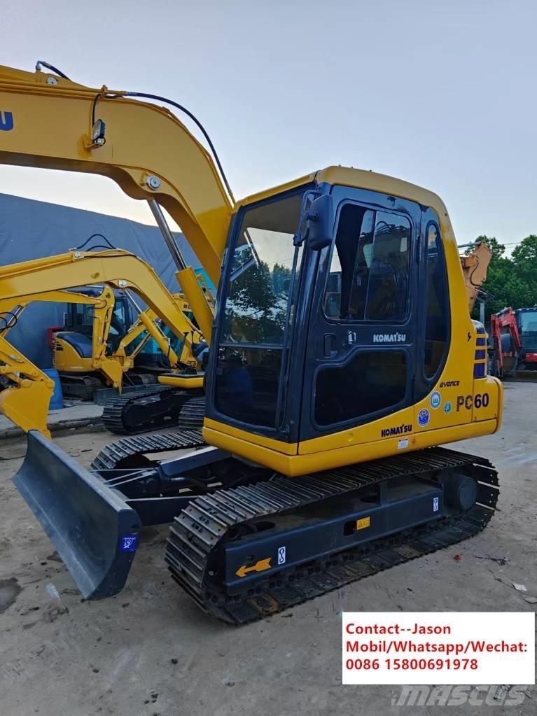 Komatsu PC 60 Minigravere <7t
