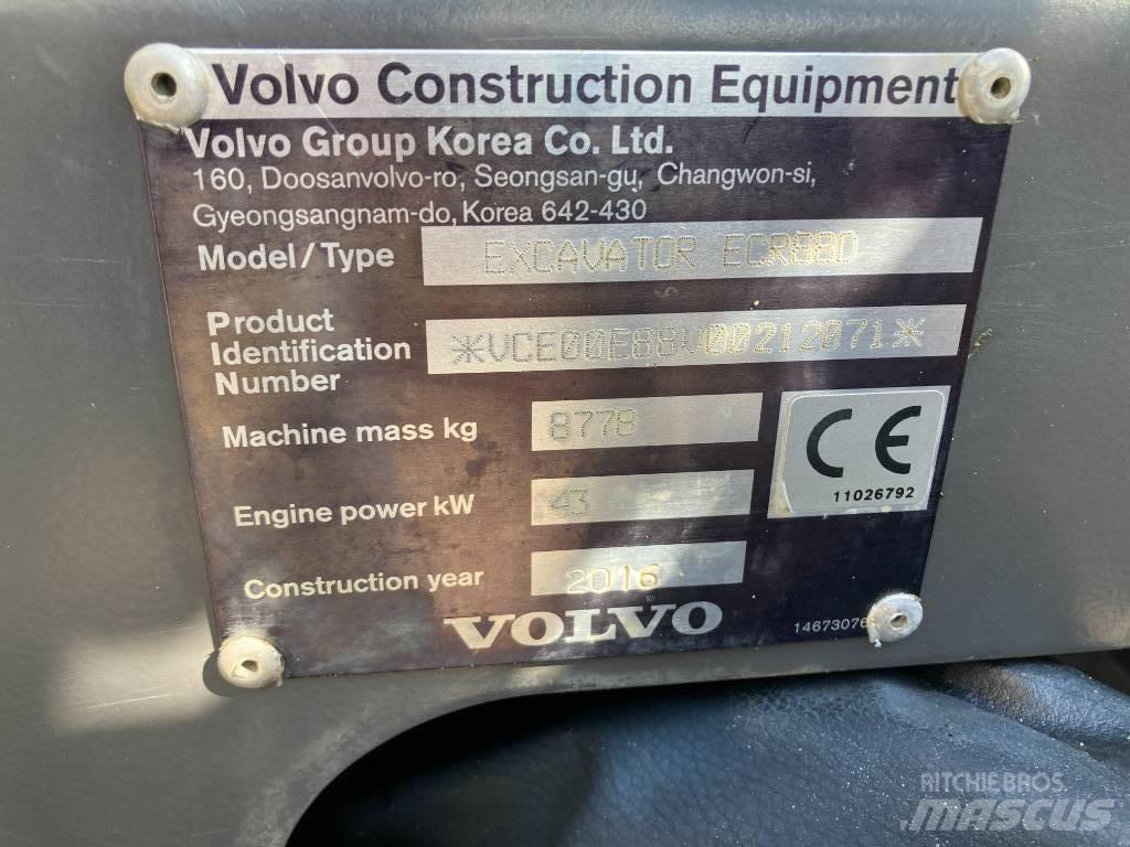 Volvo ECR 88 D Midigravere 7 - 12t