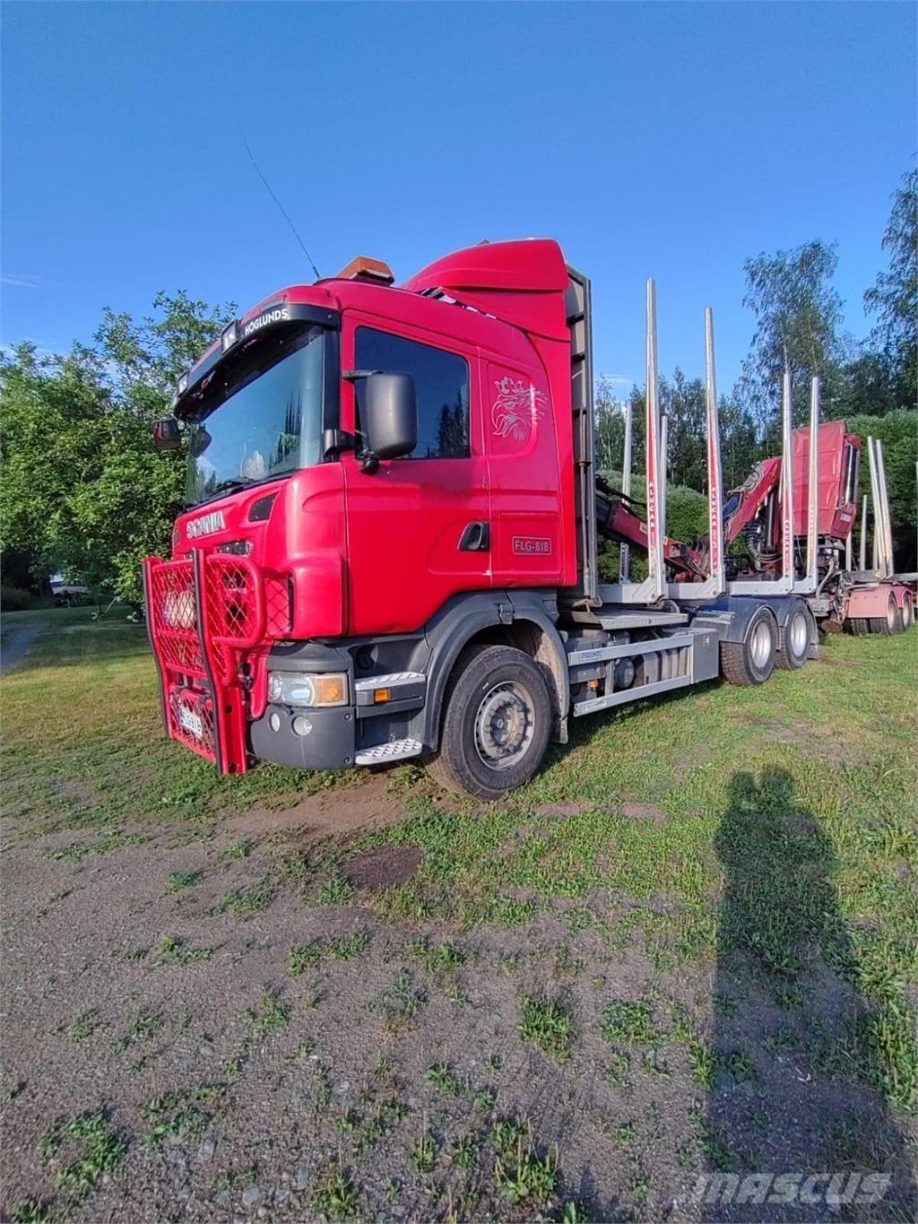 Scania R620 6x4 Tømmerbiler