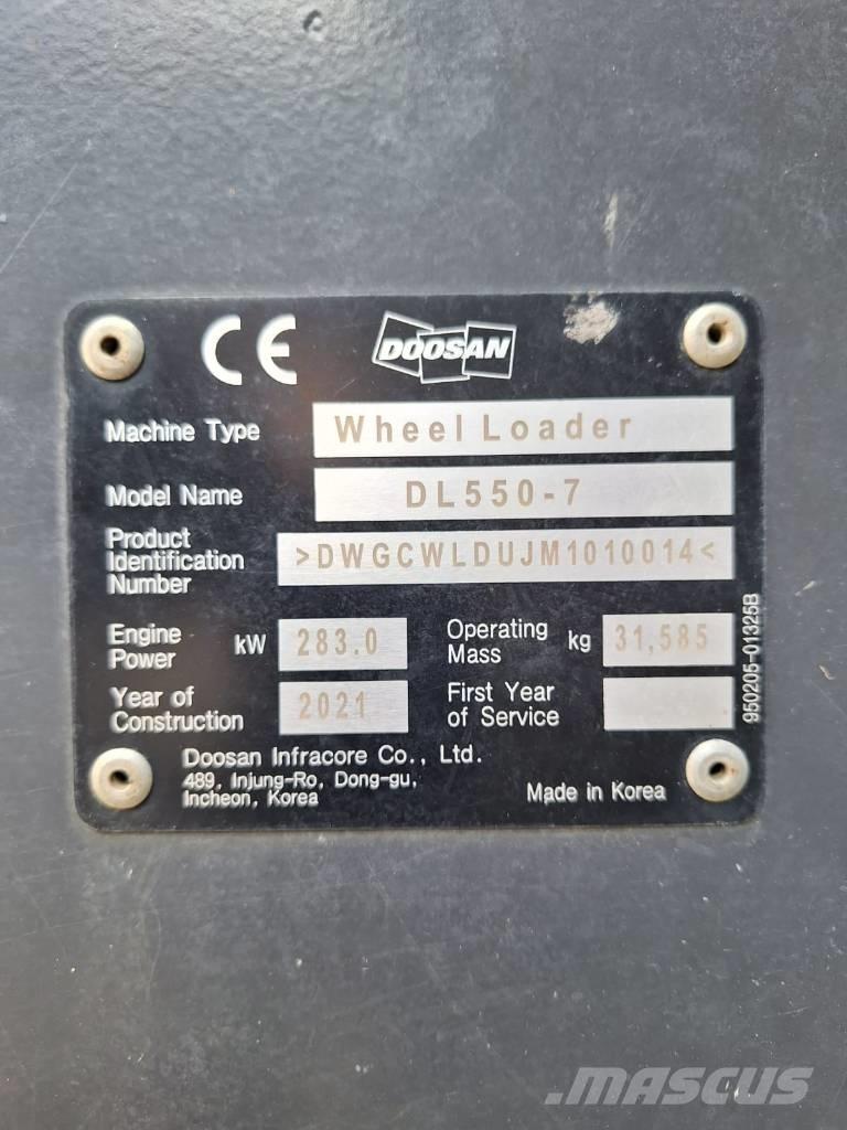 Doosan DL550-7 Hjullastere