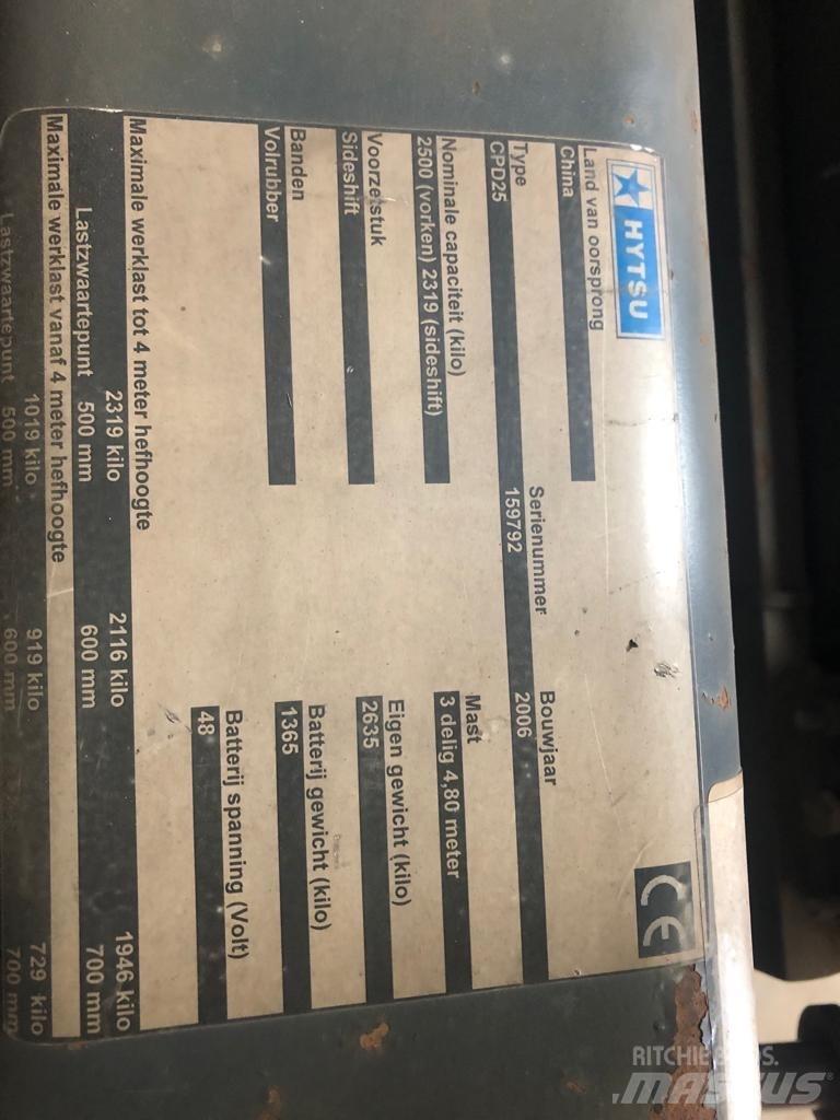 Hytsu CPD 25 Elektriske trucker