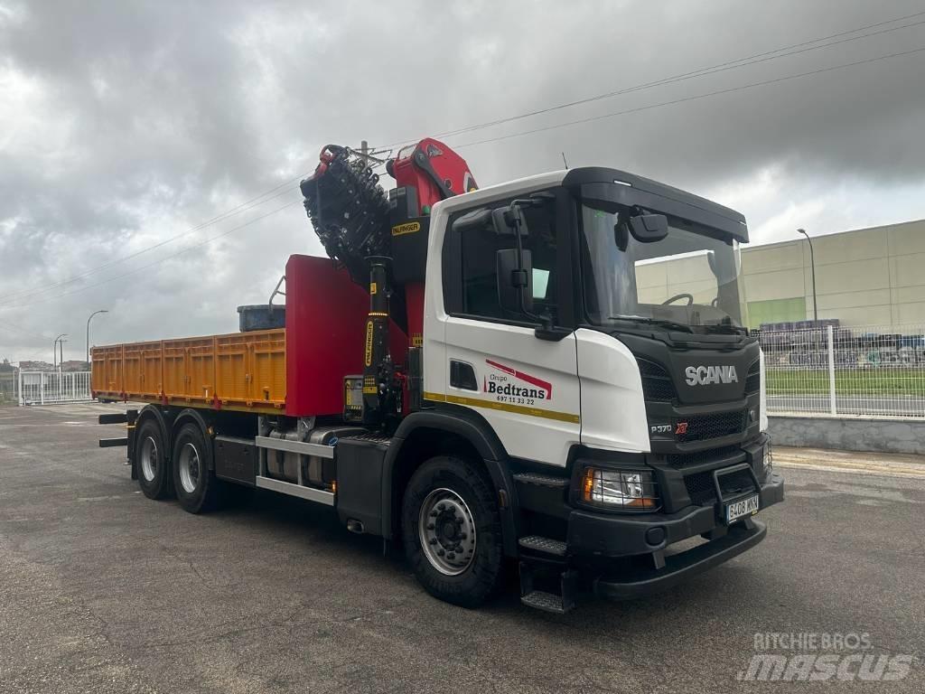 Scania P 370 Kranbil