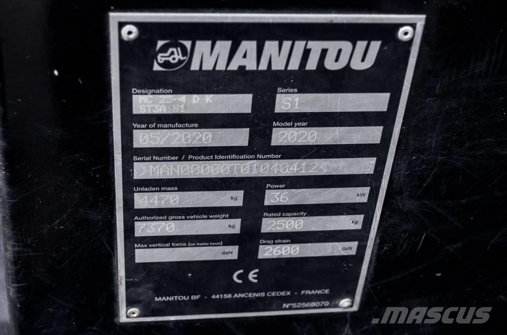 Manitou MC 25-4 D Diesel Trucker