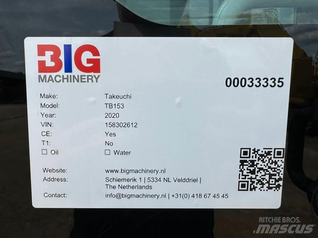 Takeuchi TB153 Spesialtilpassede gravemaskiner