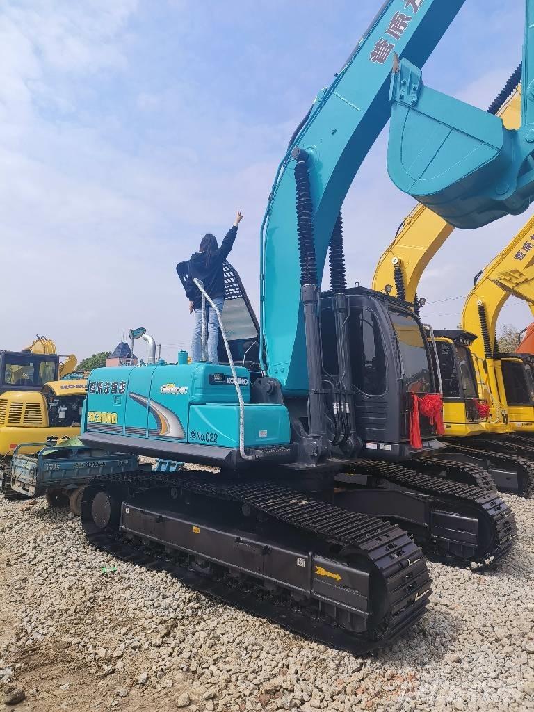 Kobelco SK 200 Beltegraver