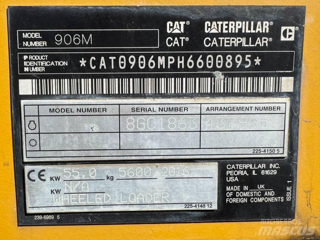 CAT 906 M Hjullastere