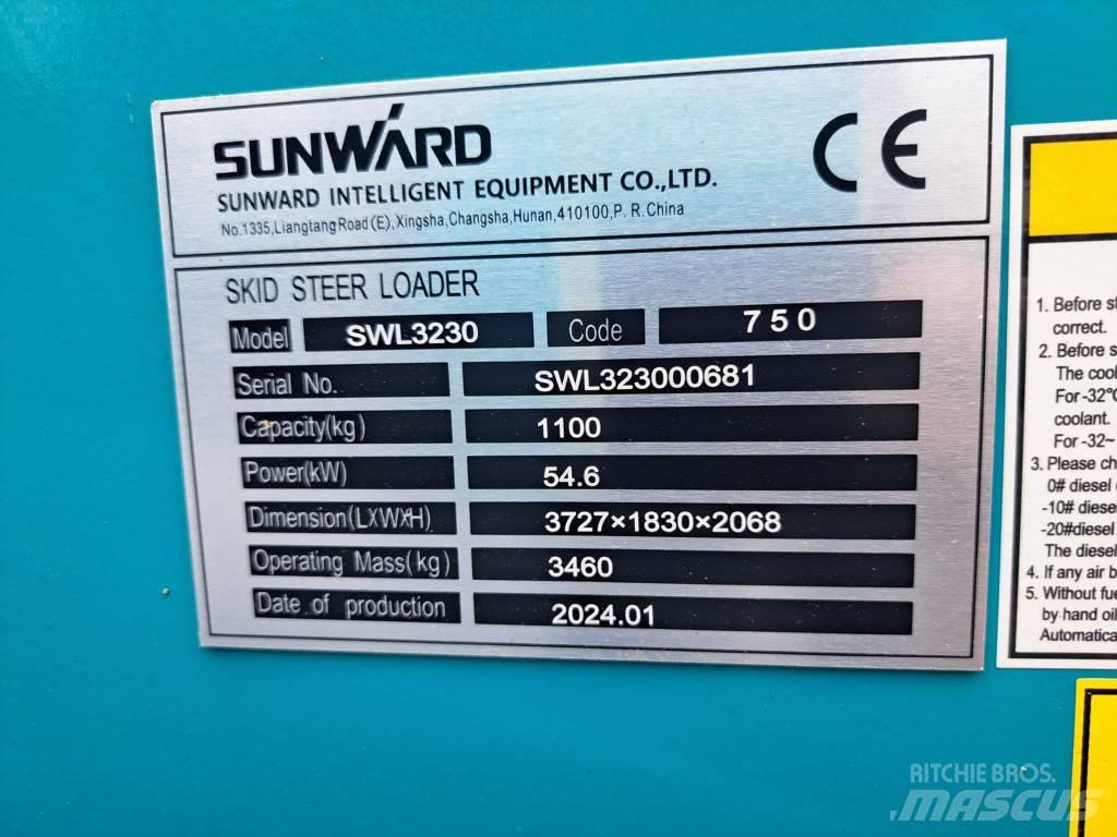 Sunward SWL 3230 Kompaktlastere