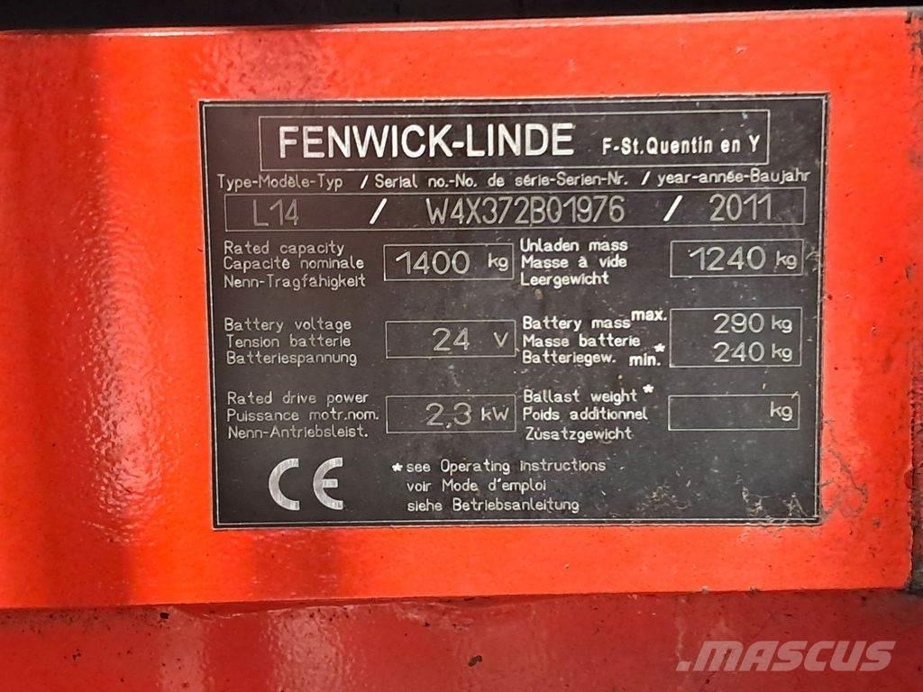 Linde L14 Ledestablere