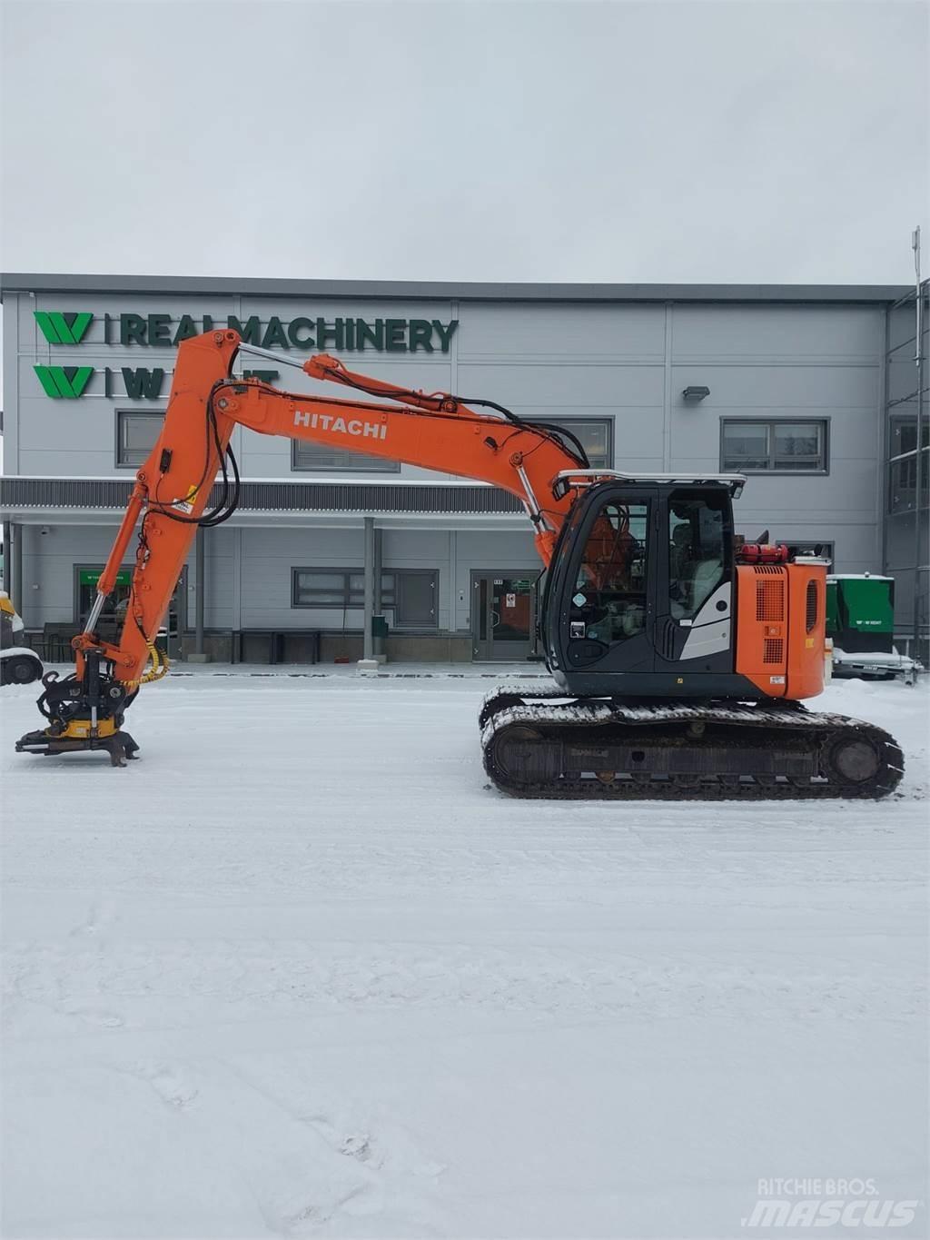 Hitachi ZX135US-5B Beltegraver