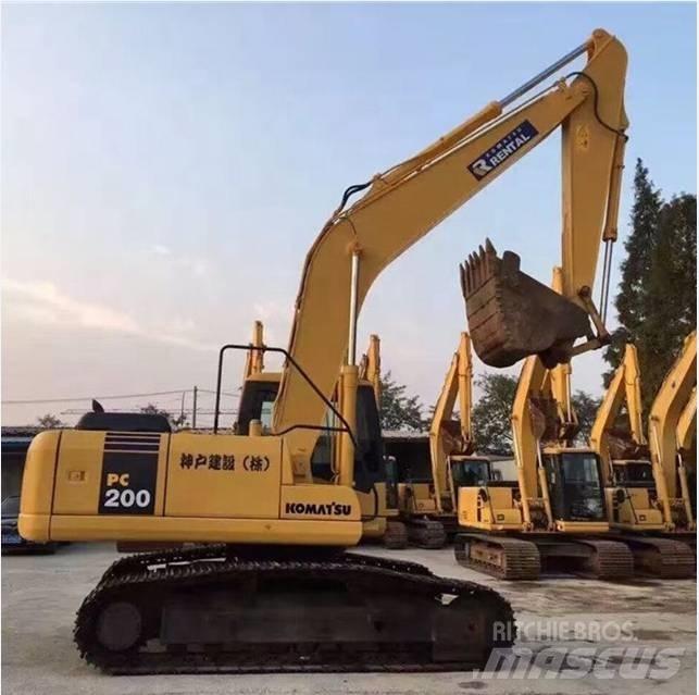 Komatsu pc200-7 Beltegraver
