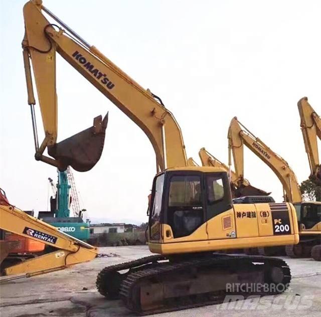 Komatsu pc200-7 Beltegraver