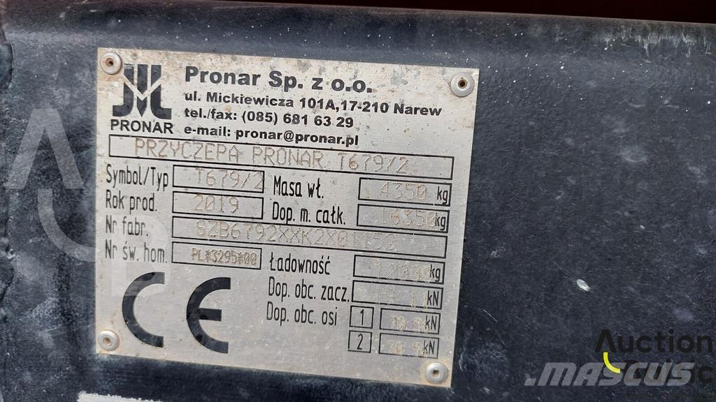 Pronar T 679/2 Tipphengere