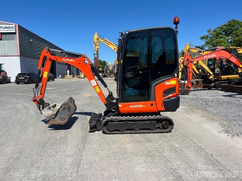 Kubota KX 018-4 Minigravere <7t