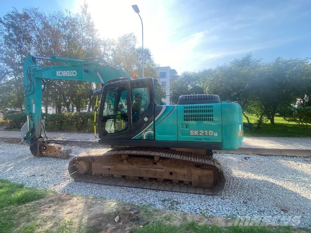 Kobelco SK 210 LC Beltegraver