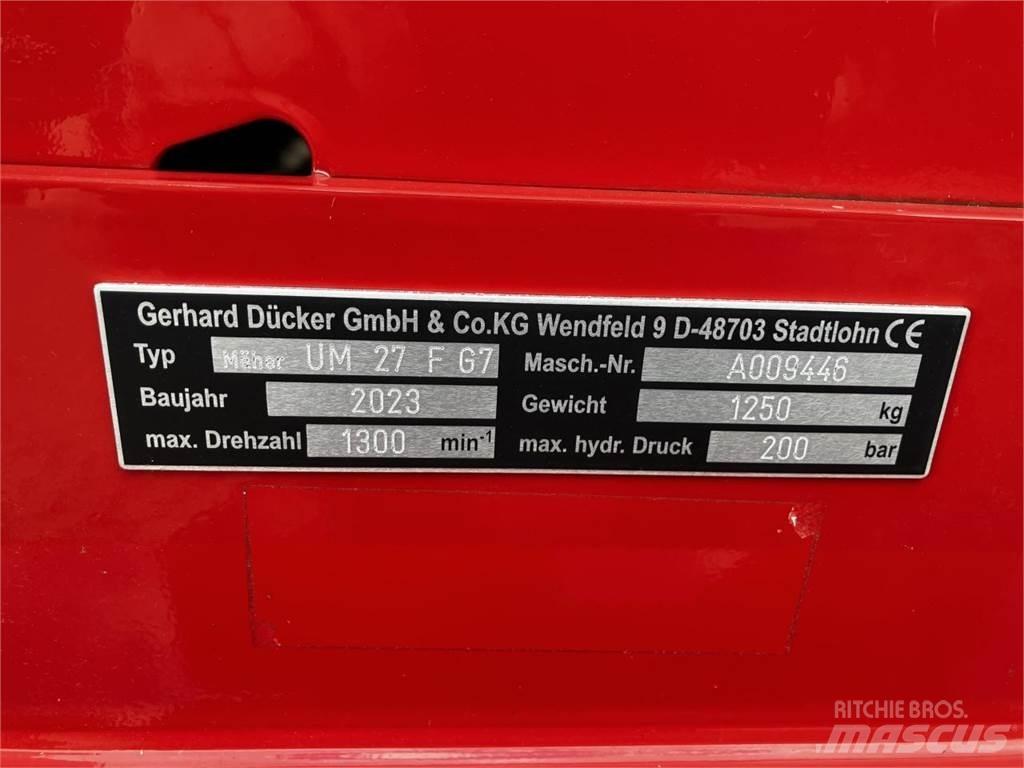 Dücker UM-27 Beitepussere og toppkuttere