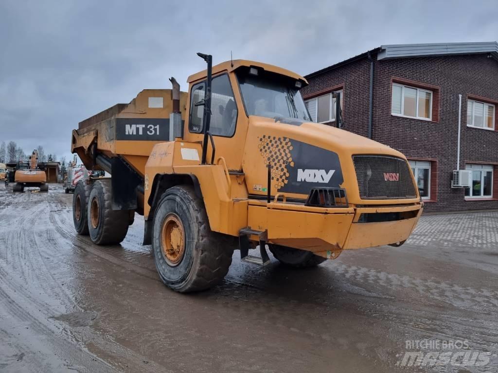 Moxy MT 31 6x6 Rammestyrte Dumpere