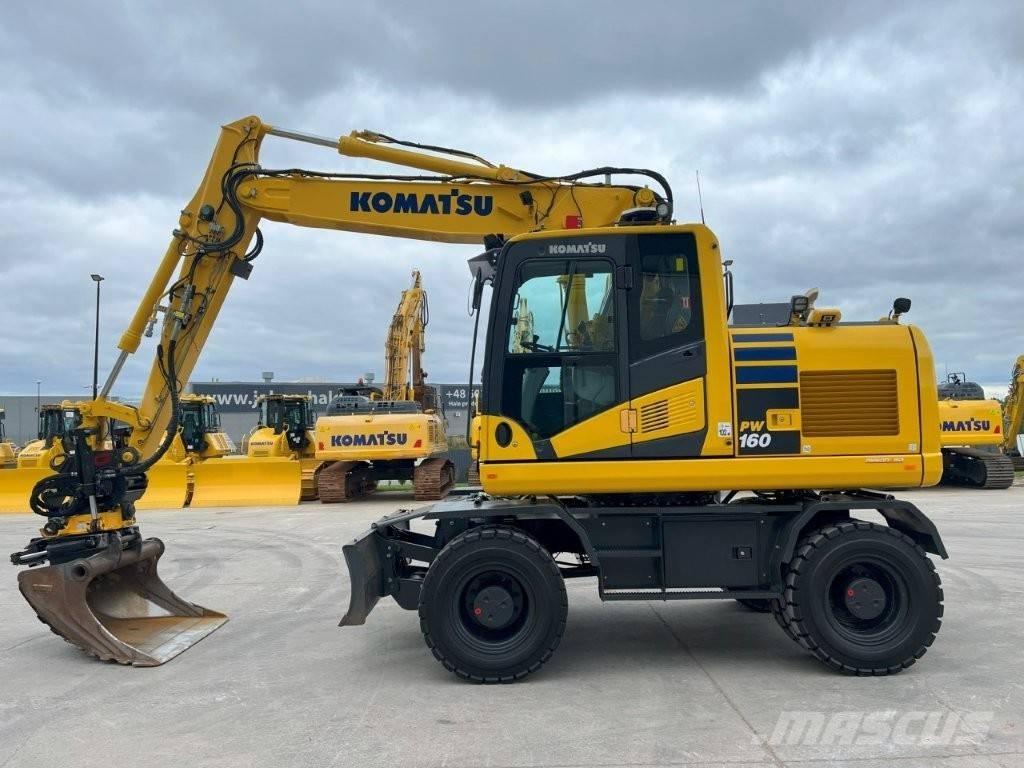 Komatsu PW 160-11 Hjulgravere