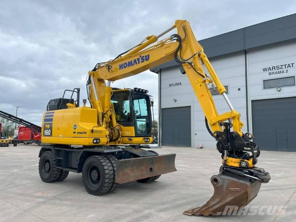 Komatsu PW 160-11 Hjulgravere