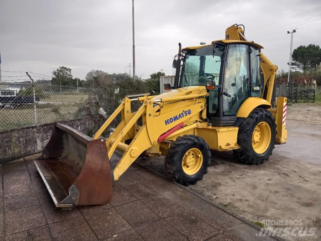 Komatsu WB 93 R Traktorgravere