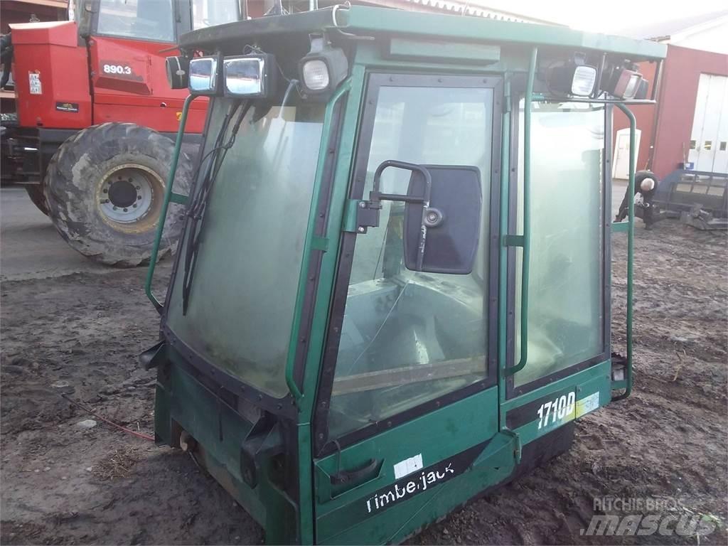 Timberjack 1710d Førerhus og Interiør