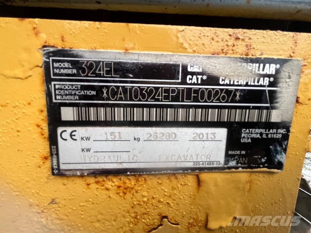 CAT 324 E Beltegraver