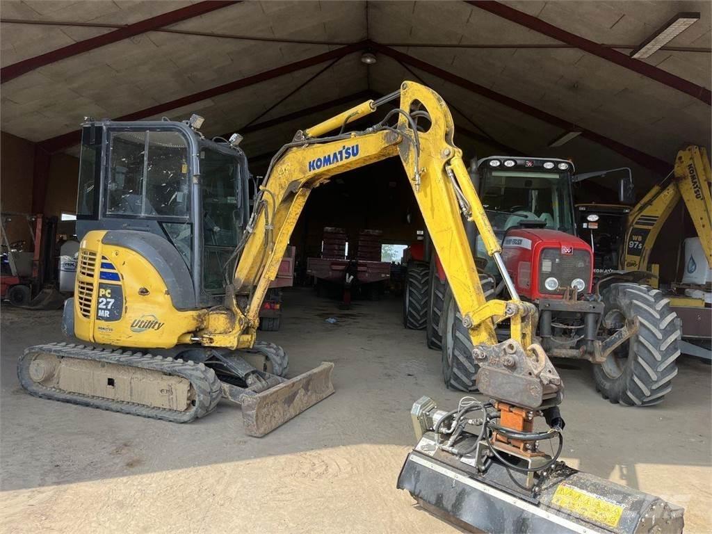 Komatsu PC27MR-2 Hjulgravere