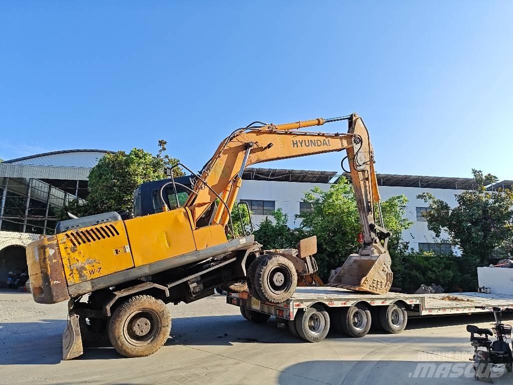 Hyundai Robex 210w-7 Hjulgravere
