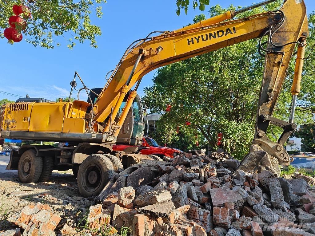 Hyundai Robex 210w-7 Hjulgravere