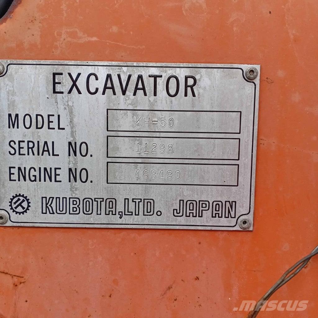 Kubota KH 50 Minigravere <7t