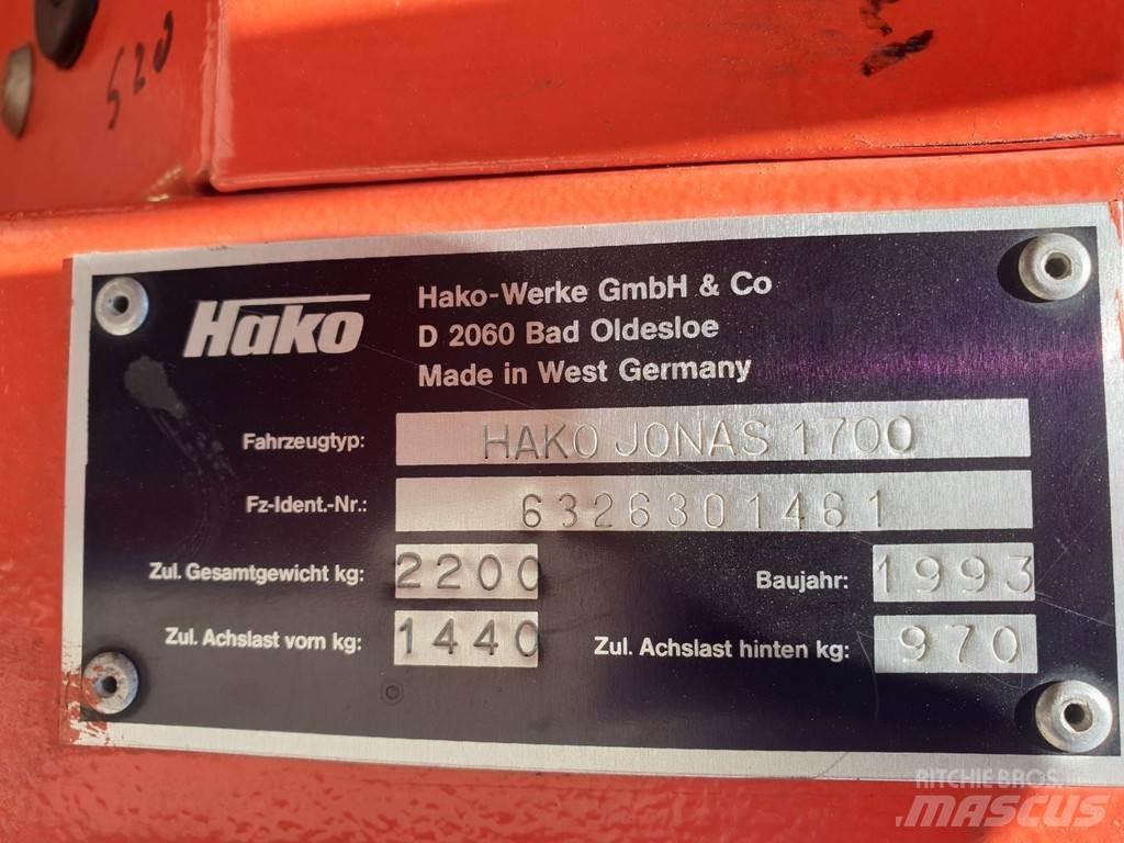 Hako Jonas 1700 Feiemaskiner