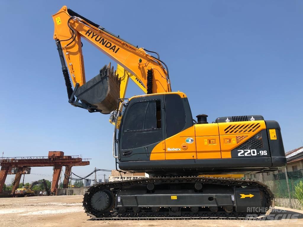 Hyundai R220-9s Beltegraver
