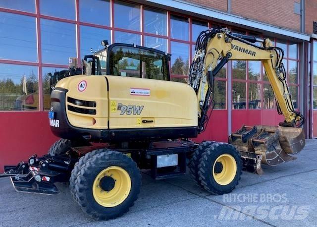 Yanmar B95W Hjulgravere