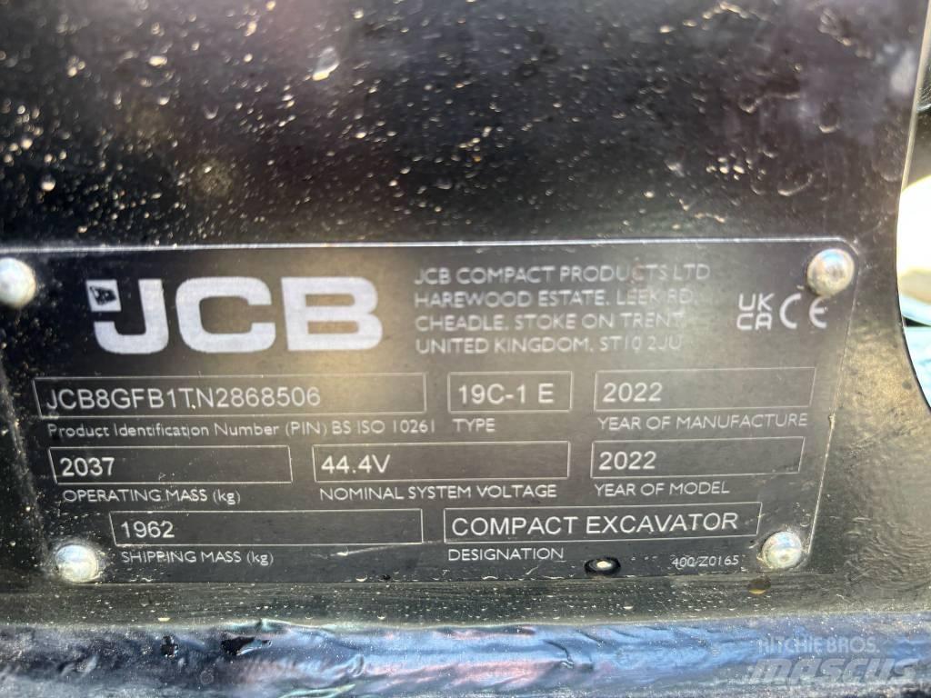 JCB 19 C-1 E Minigravere <7t