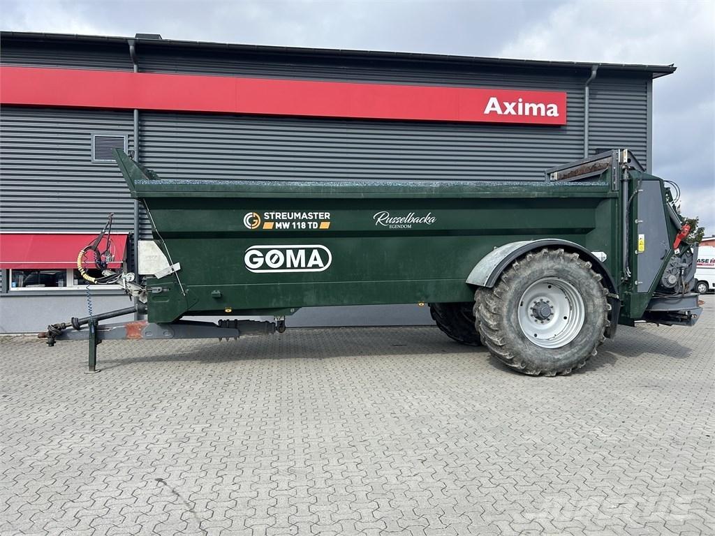 Streumaster MW118TD Gjødselspreder