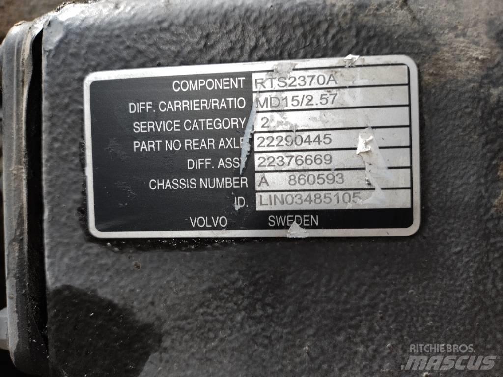 Volvo RTS2370A Aksler
