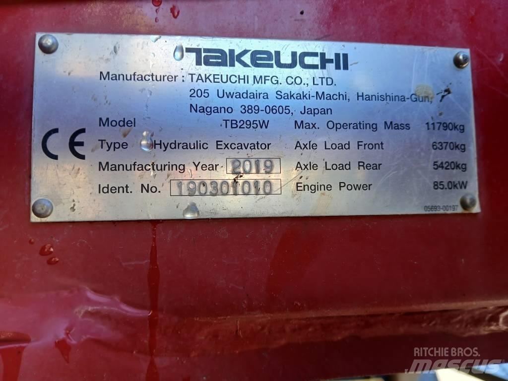 Takeuchi TB 295 W Hjulgravere