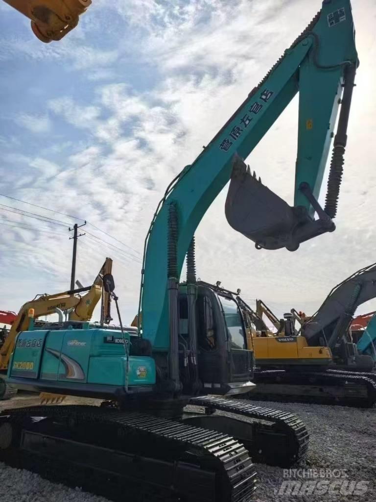 Kobelco SK 200 Beltegraver