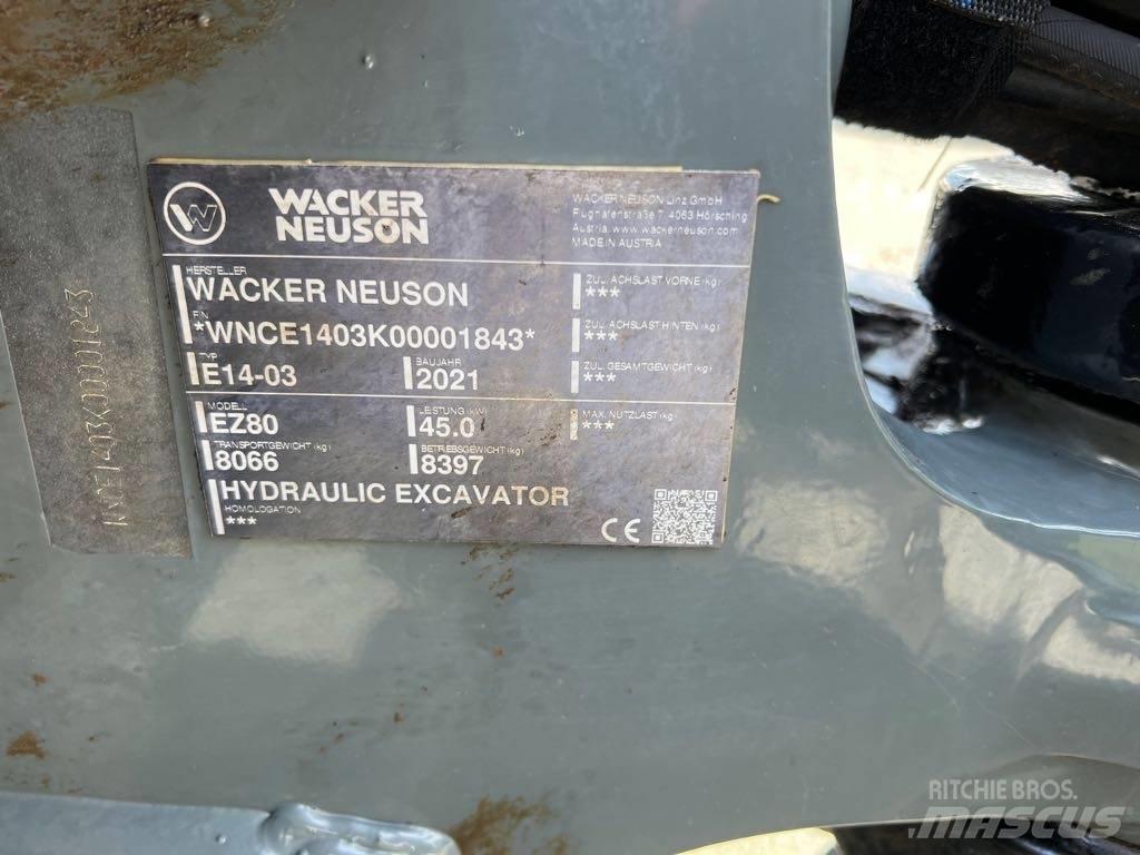 Wacker Neuson EZ80 Beltegraver