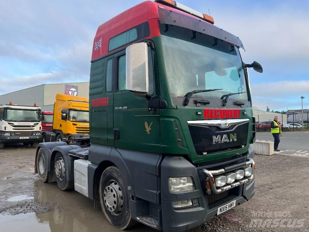 MAN TGX 26.480 Trekkvogner