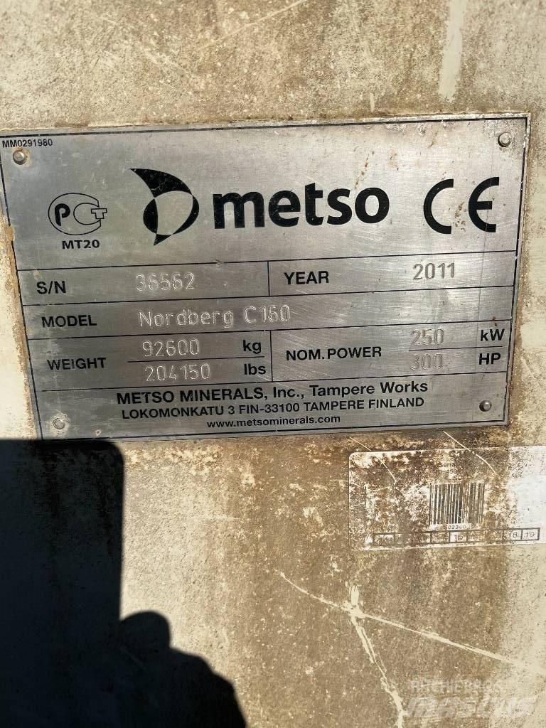 Metso C 160 Knusere