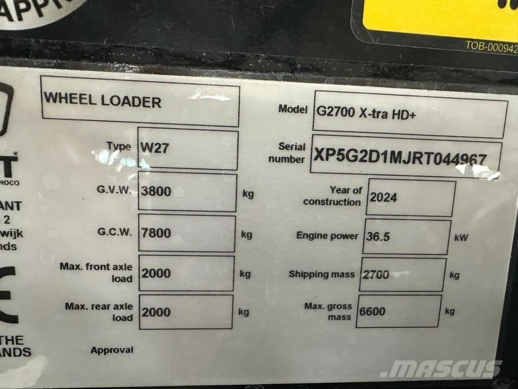 GiANT G2700HD+ Minilastere