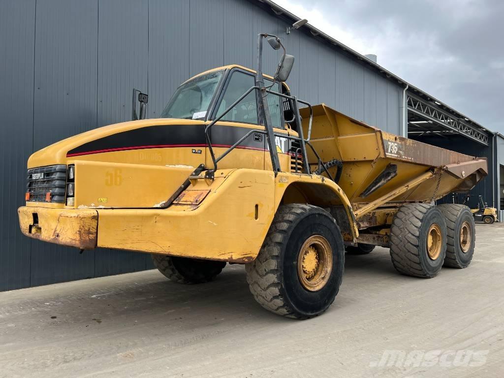 CAT 735 Rammestyrte Dumpere