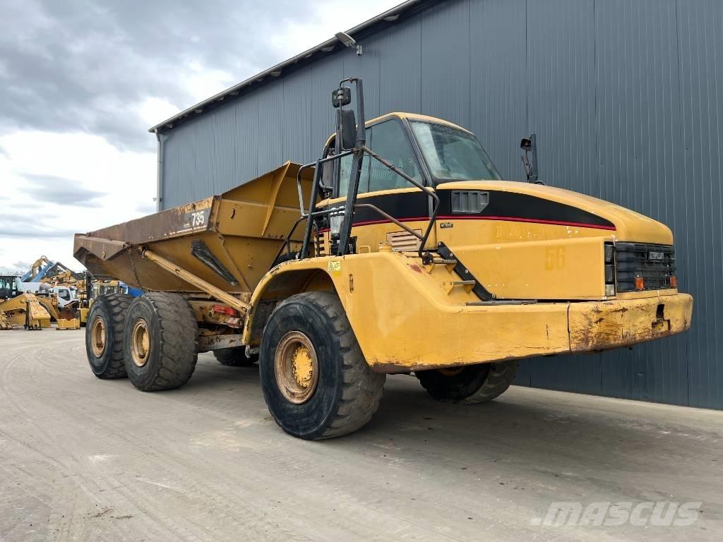 CAT 735 Rammestyrte Dumpere