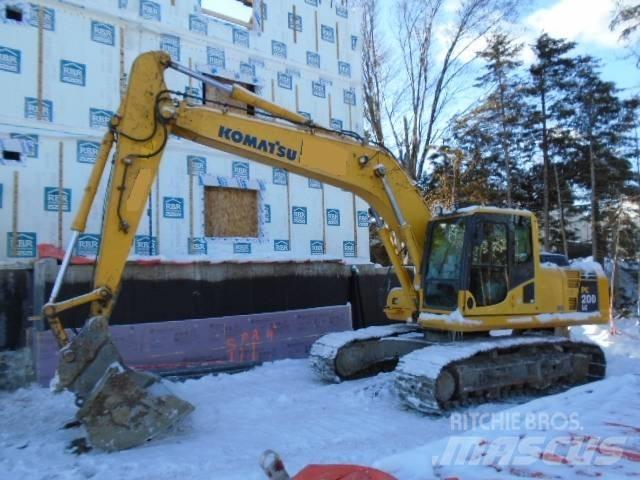 Komatsu PC 200 LC-8 Beltegraver