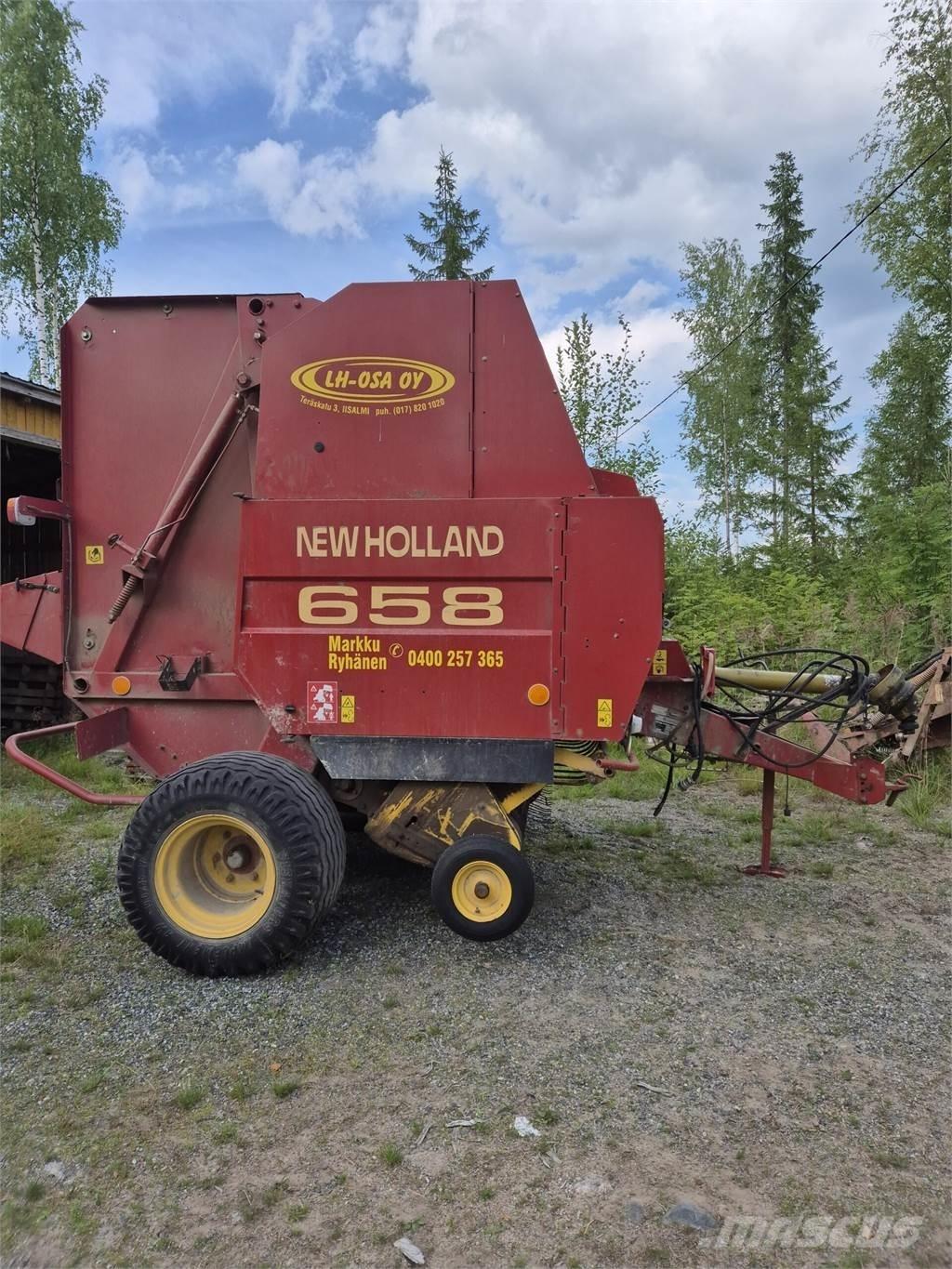 New Holland 658 Rundballepresser